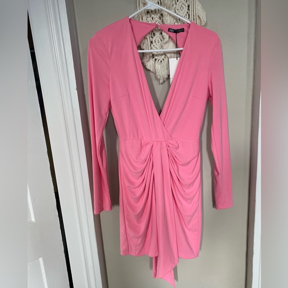 Zara Dresses & Skirts - Zara NWT bubblegum pink mini dress